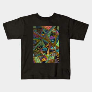 Geometric Lines Kids T-Shirt